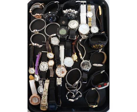 SELECTION OF LADIES AND GENTLEMEN'S WRISTWATCHES
including Sekonda, Ohsen, Edifice Casio, Timex, Next, Lorus, Limit, Rotary, 