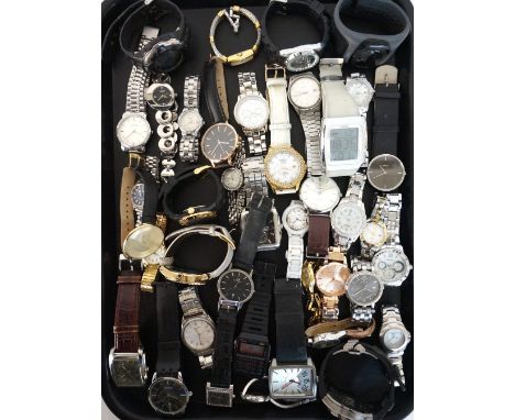 SELECTION OF LADIES AND GENTLEMEN'S WRISTWATCHES
including Sekonda, Lorus, Michel Herbelin, Next, Skagen, replica Rolex, Kenn