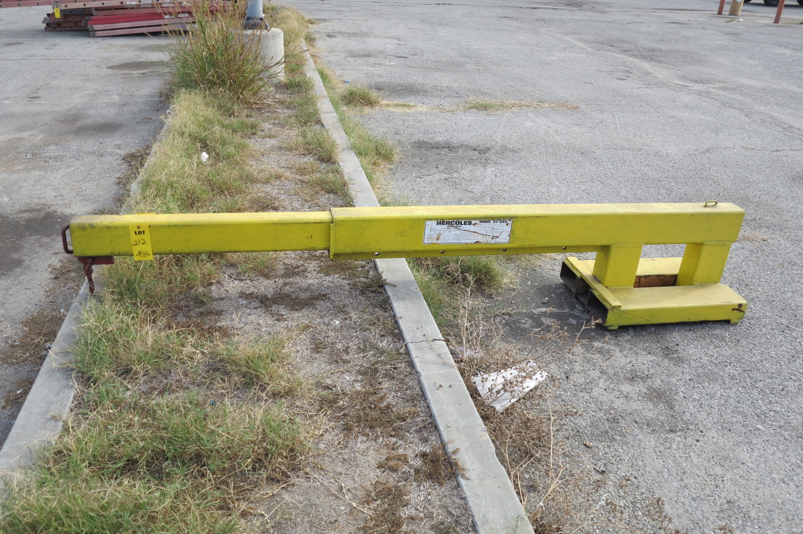 HERCULES FORKLIFT BOOM, MODEL NUMBER 81646