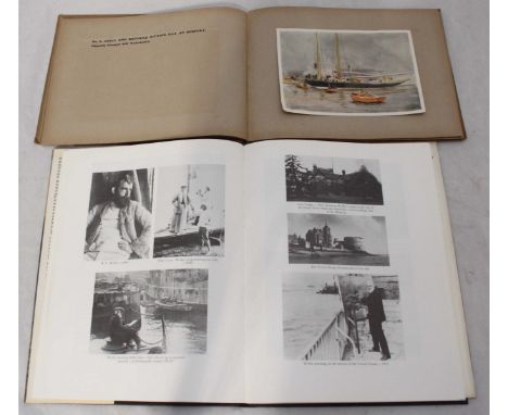 William L. Wyllie 'Sketch Book,' 1908, Cassell &amp; Co, with numerous tipped-in colour plates, together with W.L. Wyllie 'Ma