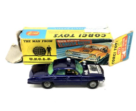 Vintage Corgi The man from Uncle no 497 Gun firing "Thursh-Buster" with box. 