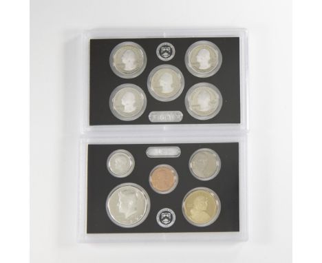 A collection of 10 coins from 2019 San Francisco Mint. Collection includes 5 America the Beautiful Quarters, 1 Native America