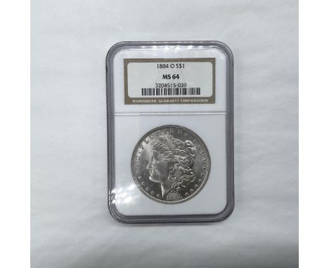 New Orleans Mint. The obverse side features Liberty in profile. She is shown in cap, flora, and crown. The reverse side depic