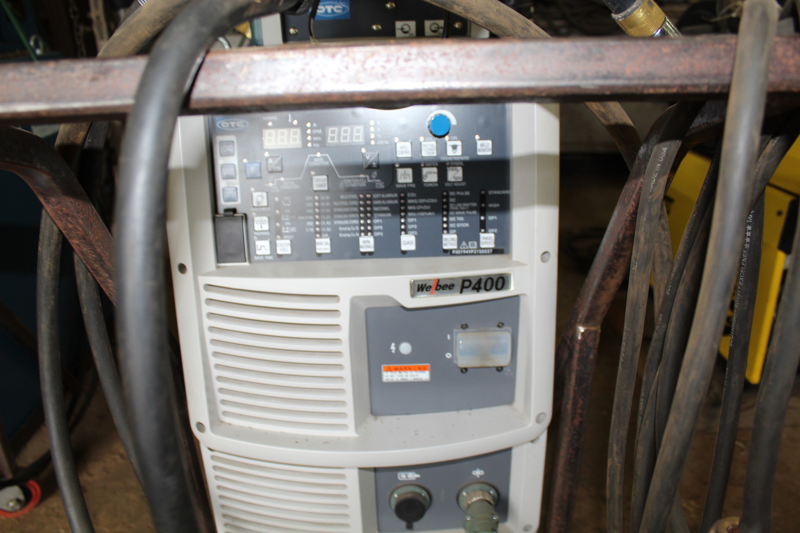 { Choice of lots: 31, 32 } OTC Welbee P400 Welder w/ OTC Model CM-743-U ...