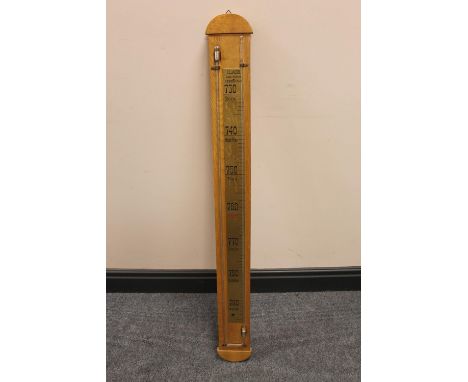 A Danish stick barometer by F. C. Jacob