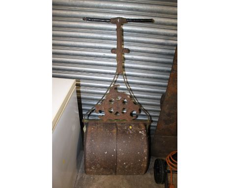 A GARDEN ROLLER