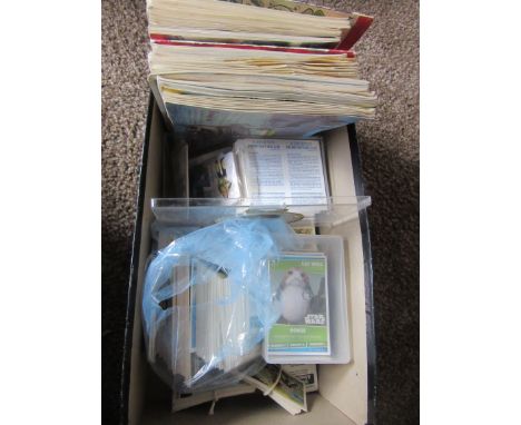 LARGE COLLECTION OF BROOKE BOND &amp; PG CARDS
Includes some other cards / stickers also
Not been counted but several 100's o