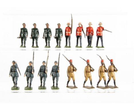 225 King's African Rifles (one bayonet missing, one repaired with incorrect base), 1632 Royal Canadian Regiment (8, inc one w