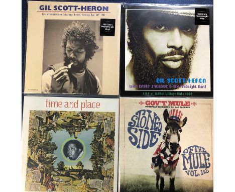 Various Genres Mostly Recent Releases – 10 LP Records &amp; 1x12”: Gil Scott Heron – Live at Kulturzentrum April 18th 1983 &a
