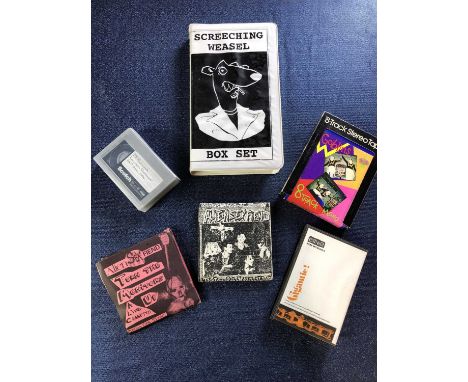Screeching Weasel / Alien Sex Fiend etc - Various Formats: Screeching Weasel Box Set, 4 Cassettes Monolithic Promo, Alien Sex