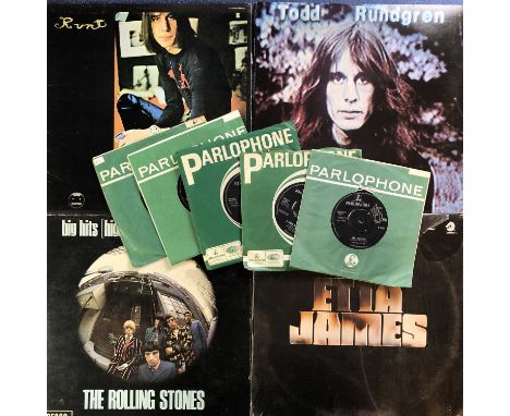 Rock/Pop - 16 LP Records &amp; 29 x 7" Single: Todd Rundgren - Todd Rundgren, Runt US Pressing, Utopia Another Live!, Faithfu