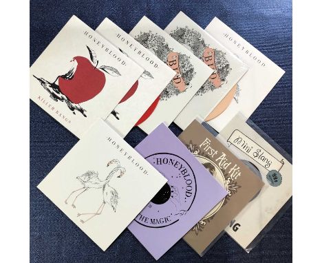 Honeyblood / Calexico / First Aid Kit - 9 x 7" Single Records: Honeyblood - Killer Bangs Red Vinyl x2, Bud Pink Vinyl x2, The