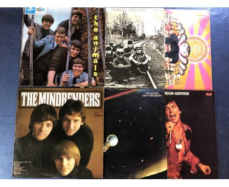Rock - 6 LP Records: The Animals 1st LP 1st Pressing Mono 33SX 1669 &amp; Animal Tracks Mono '65 Reissue (Some Wear), The Jim