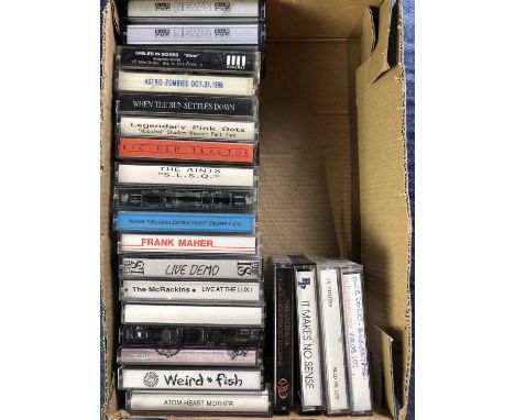 Promo &amp; Demo Cassettes - 22 Cassettes: Sub Pop 'News', The McRackins, Astro Zombies, Alice Donut, Big Red Tractor, Glazed