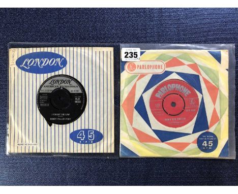 Rock and Roll - 2 x 7" Single Records (Clash Related): Vince Taylor &amp; His Playboys - Pledging My Love / Brand New Cadilla
