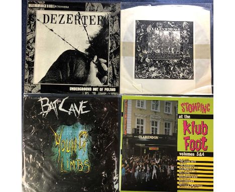 New Wave / Goth / Psychobilly Compilations – 12 LP Records: Dezerter – Underground Out of Poland, Bouquet of Dreams 2xLP Whit