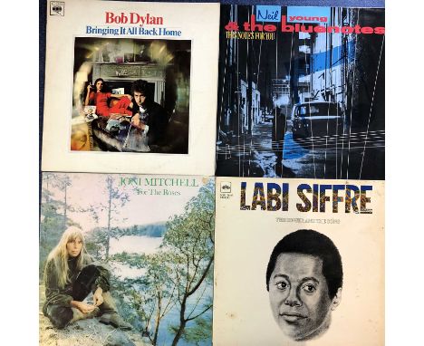 Singer/Songwriters - 30 LP Records: Bob Dylan - Bringing It All Back Home Mono, Nashville Skyline etc. Neil Young &amp; the B