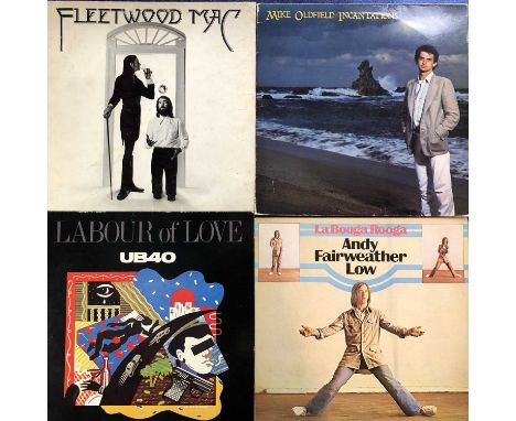 Rock/Pop Etc - Approx 60 LP Records Including :- Fleetwood Mac, Mike Oldfield, Vangelis, Bob Dylan, UB40, Cliff Richard, The 