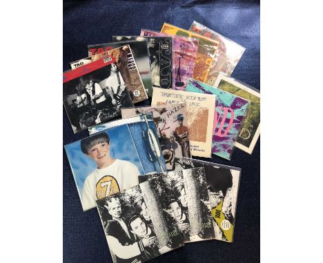 Seattle/West Coast Scene - 16 x 7" Single Records: Tad - Loser, Jinx Yellow Marbled, Pale Corkscrew, Live, Hazel - + Ovarian 