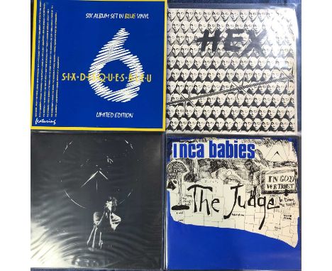 Indie / Post Punk – 3 LP Records, 6x12” &amp; 1 Boxset: Six Disques Blue 6 LP Post Punk French Compilation Blue Vinyl, Inca B