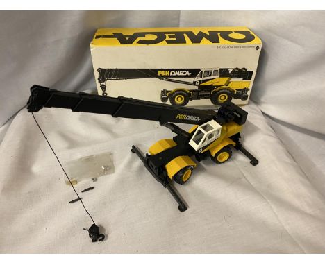 A BOXED OMEGA 1:50 SCALE ROUGH TERRAIN CRANE 