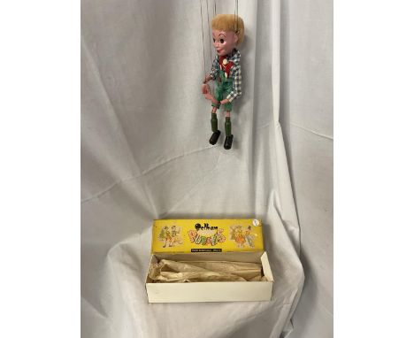 A VINTAGE BOXED PELHAM PUPPET - HANSEL 