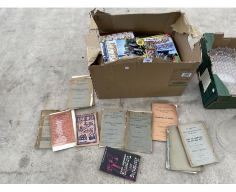 AN ASSORTMENT OF OLD GLORY STEAM ENGINE MAGAZINES 