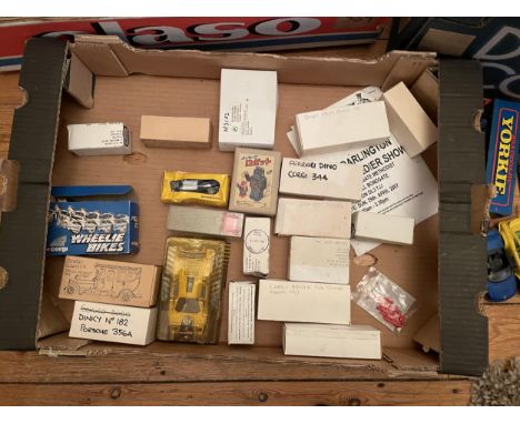 TWENTY BOXED AND PLAIN BOXED MODEL VEHICLES - INCLUDING CORGI AND DINKY 