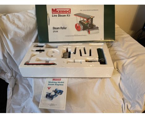 A BOXED MAMOD LIVE STEAM KIT - STEAM ROLLER (KIT COMPLETE) 
