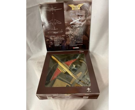 A BOXED CORGI DE HAVILAND COMET 4B 1:144 SCALE MODEL AEROPLANE 