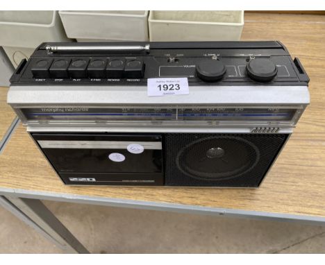 A MORPHY RICHARDS RADIO CASSETTE RECORDER 