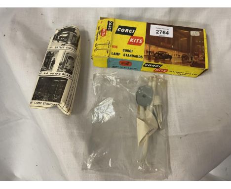 A BOXED CORGI KITS LAMP STANDARDS - NUMBER 606 