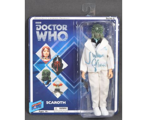 Private Collection of Julian Glover - an EMCE Toys made Doctor Who 7" action figure of Scaroth (played by Glover). Mint, full