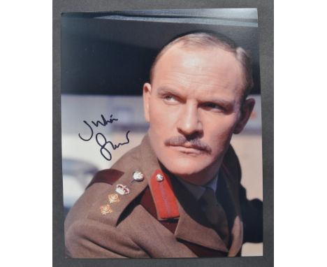 Private Collection of Julian Glover - Quatermass &amp; The Pit (1967)&nbsp; - an autographed 8x10" colour photograph of Mr Gl