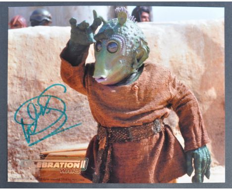 Private Collection of Julian Glover&nbsp;- Warwick Davis - English Actor - Star Wars Celebration II (2002) - a rare official 