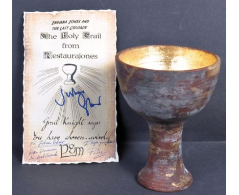 Private Collection of Julian Glover - a fantastic 1/1 scale prop replica ' Holy Grail ' from Indiana Jones &amp; The Last Cru