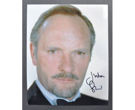 Private Collection of Julian Glover - James Bond For Your Eyes Only - an autographed 8x10" colour photograph of Mr Glover in 