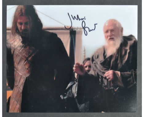 Private Collection of Julian Glover - Game Of Thrones - an autographed 8x10" colour photograph of Mr Glover in the HBO series