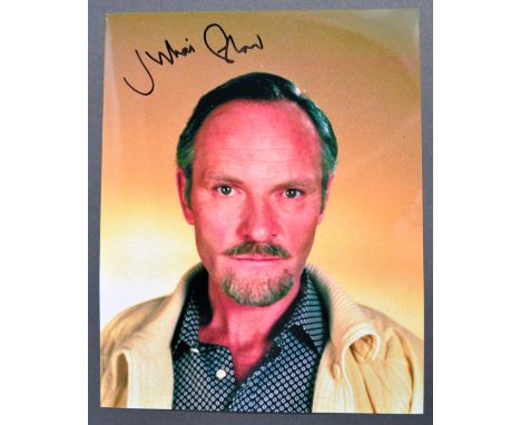 Private Collection of Julian Glover - James Bond For Your Eyes Only - an autographed 8x10" colour photograph of Mr Glover fro