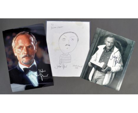 Private Collection of Julian Glover - Fan Artwork - a charming piece of original fan artwork as gifted to Mr Glover in 2018. 