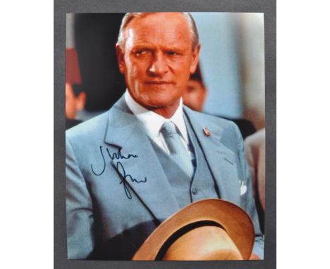 Private Collection of Julian Glover - Indiana Jones And The Last Crusade - an autographed 8x10" colour photograph of Mr Glove
