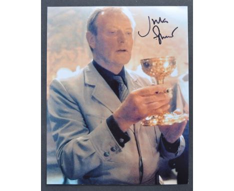 Private Collection of Julian Glover - Indiana Jones And The Last Crusade - an autographed 8x10" colour photograph of Mr Glove