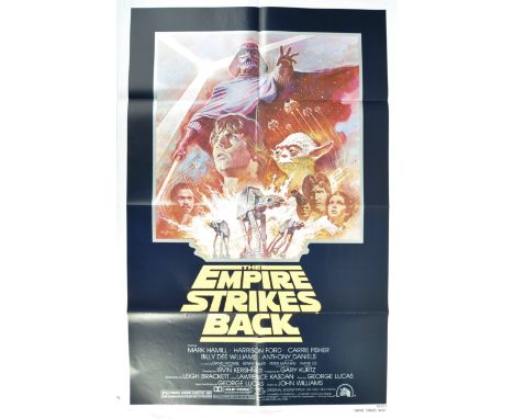 The Julian Glover Auction - Star Wars The Empire Strikes Back (1980) - vintage re-release / reissue cinema advertising movie 