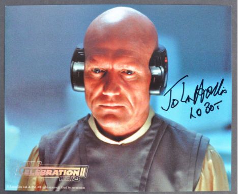 Private Collection of Julian Glover&nbsp;- John Hollis - English Actor (1927-2005)&nbsp; - Star Wars Celebration II (2002) - 