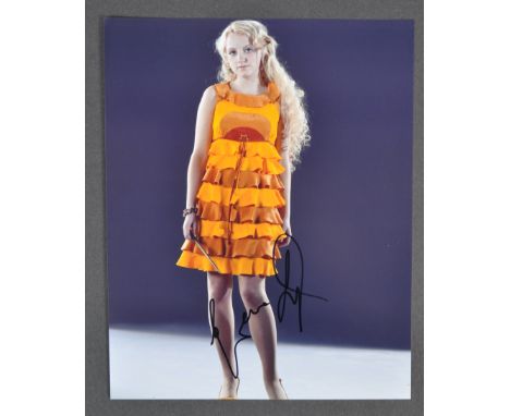 The Julian Glover Auction - Evanna Lynch - Harry Potter - Luna Lovegood - autographed 8x10" colour photograph of Lynch as Lun