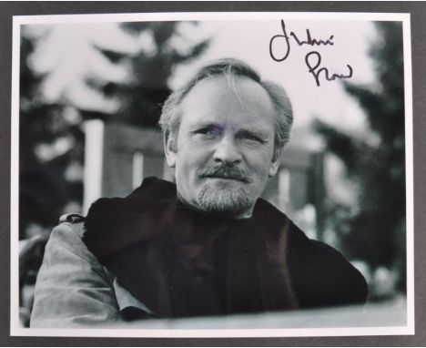 Private Collection of Julian Glover - James Bond For Your Eyes Only - an autographed 8x10" black and white photograph of Mr G
