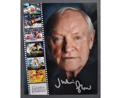 Private Collection of Julian Glover - Doctor Who / Indiana Jones / James Bond - an autographed 8x10" colour headshot photogra