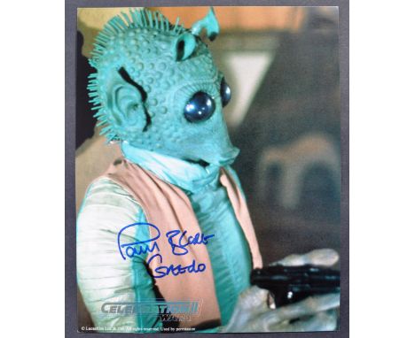 Private Collection of Julian Glover - Paul Blake - English Actor - Star Wars Celebration II (2002) - a rare official licensed