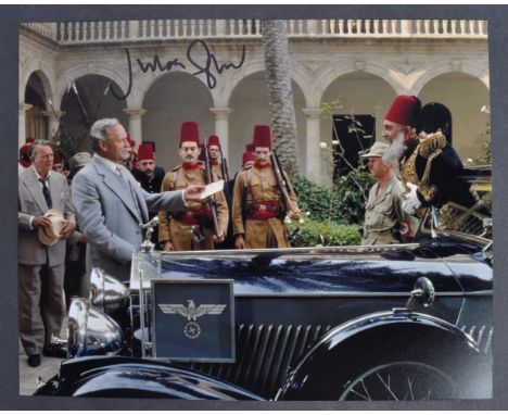 Private Collection of Julian Glover - Indiana Jones And The Last Crusade - an autographed 8x10" colour photograph of Mr Glove