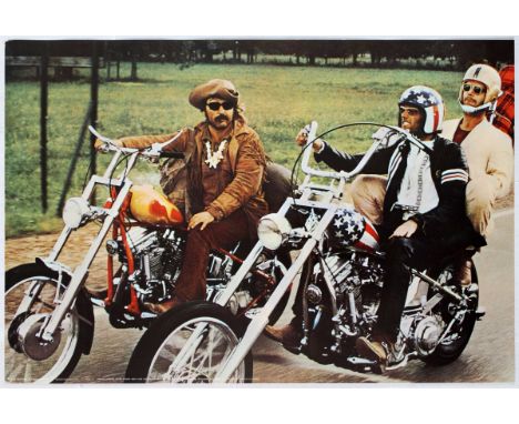 Movie Poster - Easy Rider - Dennis Hopper, Peter Fonda and Jack Nicholson.  Easy Rider was directed by Dennis Hopper. Country